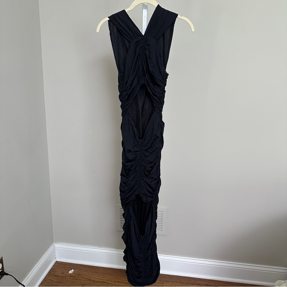 pushBUTTON DRESS BLACK SIZE Small